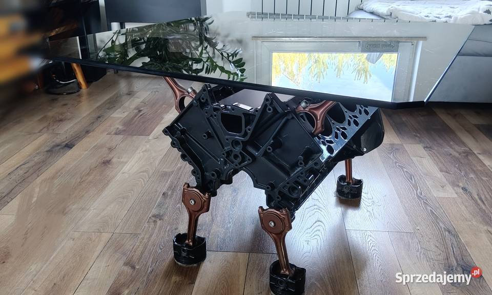 Unikatowy Stolik Kawowy V8 BMW Loft Industrial Tarnowo Podgórne