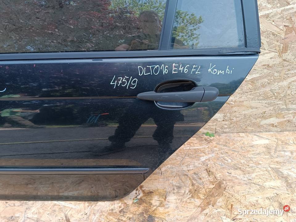 BMW E46 LIFT KOMBI DRZWI TYŁ LEWY LEWE KOD LAK