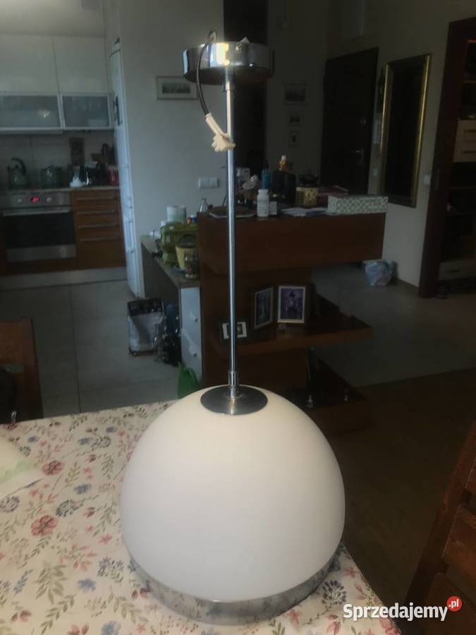 Lampa sufitowa biała Szkło matowe sprzedam