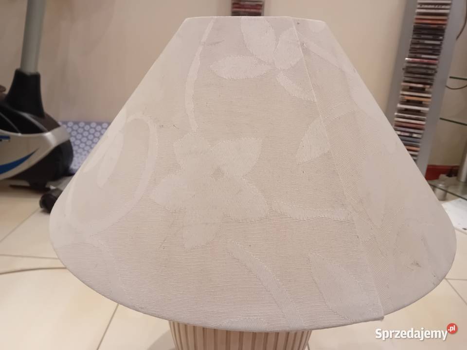 Lampa stołową z ceramiczną podstawą Antyk Szczecin