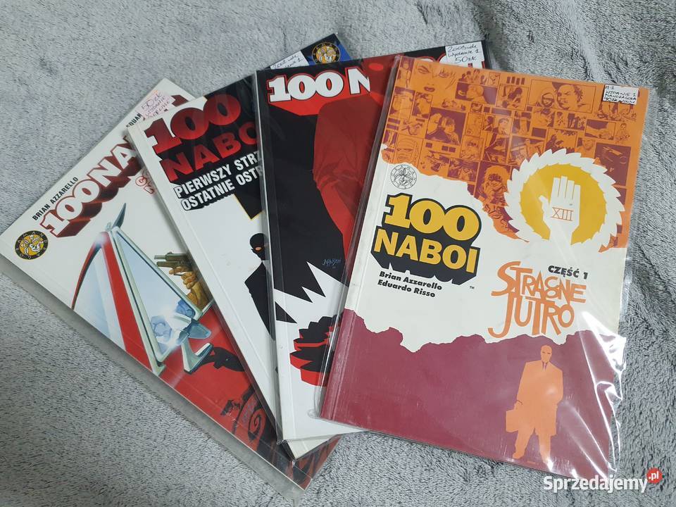 100 Naboi zestaw 4 komiksów wyd Mandragora Rok wydania 2002 Gdynia