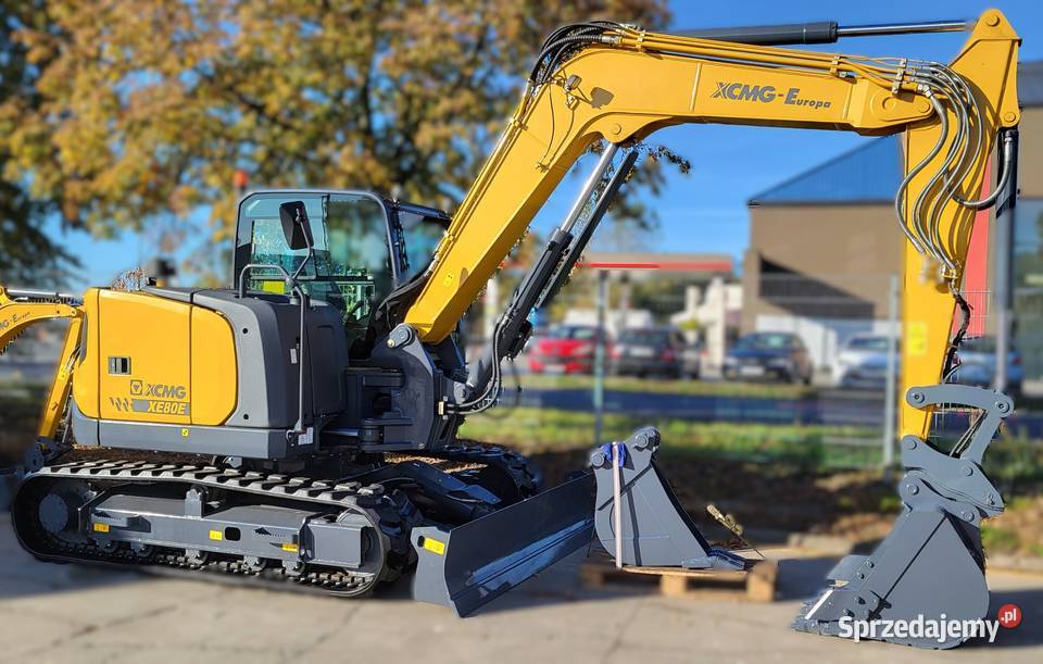Koparka gąsienicowa XCMG XE80E 10 ton Tarnowskie Góry