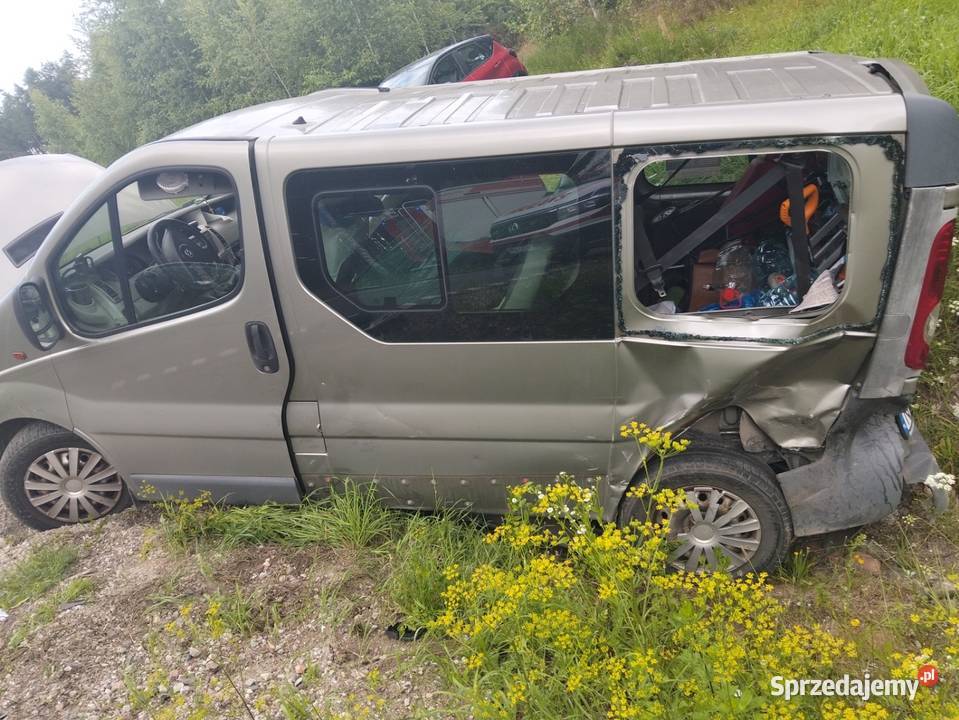 Opel Vivaro wypadku 1995cm3 warmińsko-mazurskie Olsztyn