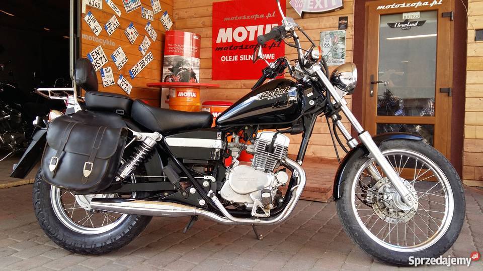 Honda rebel 125 na katB z Niemiec opłacona Gdańsk
