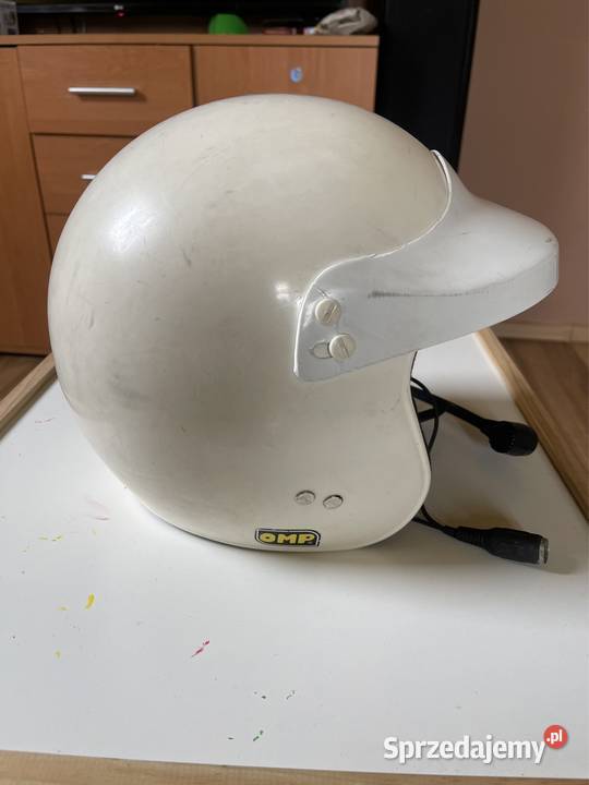 Kask z intercomem OMP rajdowy kart Radawiec Duży