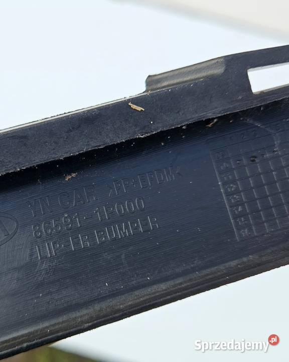 KIA VENGA 09 SPOILER HOKEJ ZDERZAKA PRZÓD Międzychód