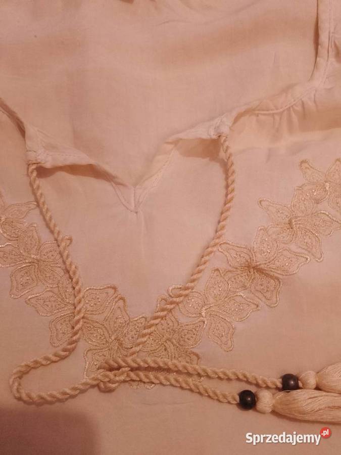 Bluzka damska w stylu boho marki Janina Częstochowa