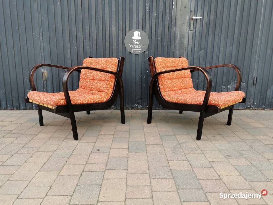 Fotel Art Deco Kropek Koelka Czechosłowacja lata Fotele śląskie Pogórze
