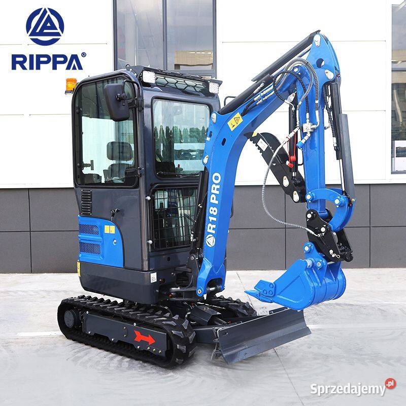 Minikoparka Rippa R18PRO Kubota