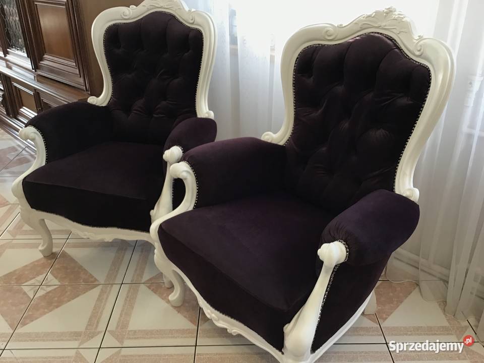 Fotel fotele ludwikowskie fotel ludwikowski Wieruszów