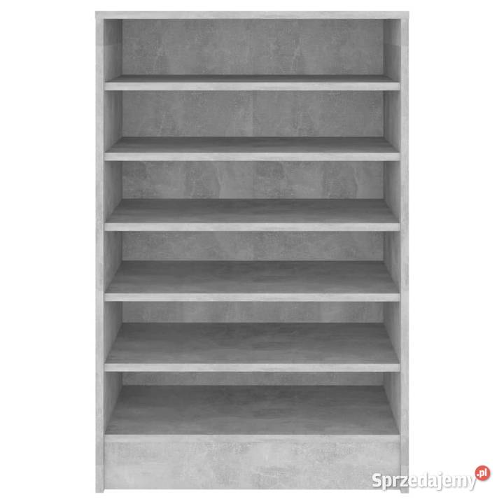 Szafka na buty szarość betonu 60x35x92 WM808949 Warszawa