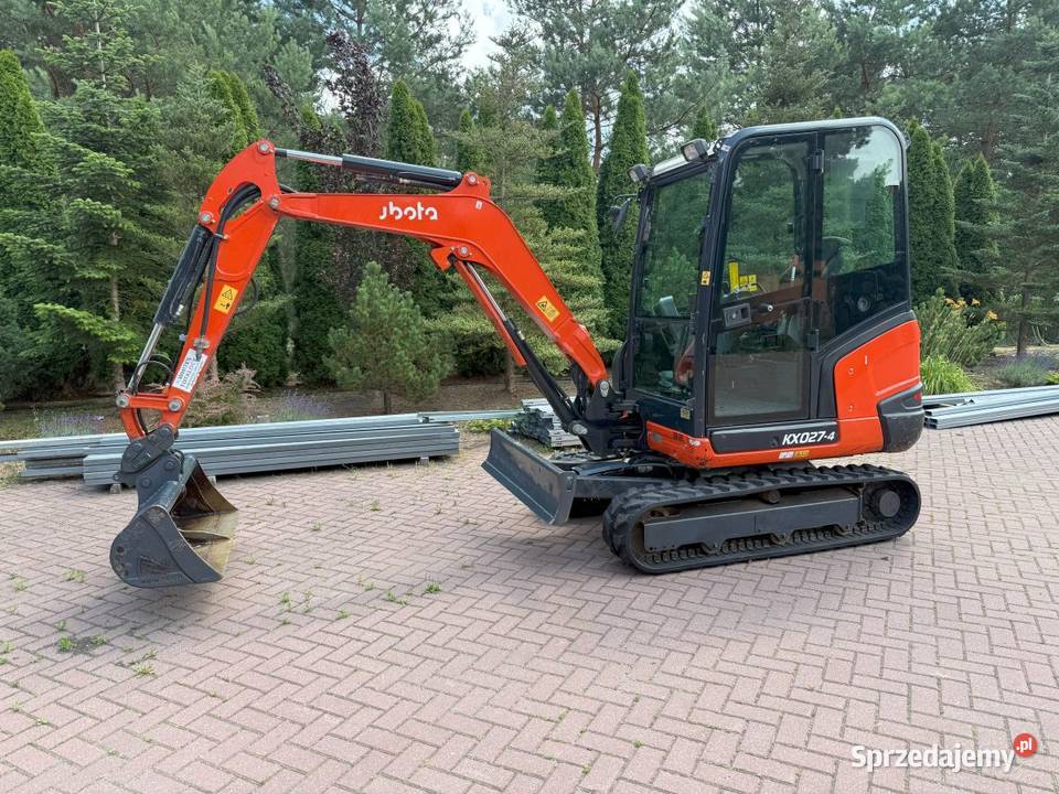 Minikoparka KUBOTA KX0274 2 godzin Gostynin