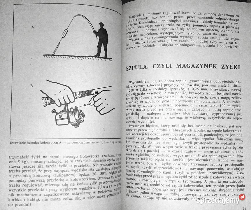 Spinning Andrzej Skarżyński Rok wydania 1989 Chełm