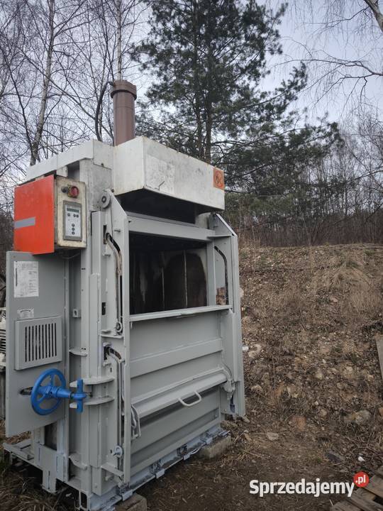 Prasa hydrauliczna 54 tony do makulatury folii Biznes i Przemysł Trzebinia