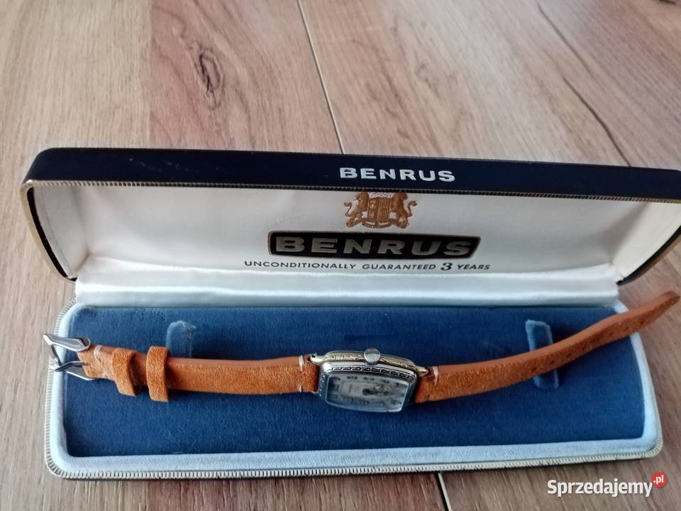 Zegarek zabytkowy Benrus Vintage 10 k Gold Płock