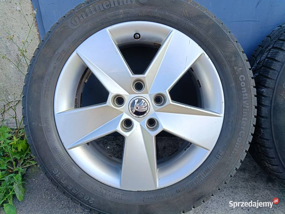 Alufelgi Skoda Octavia III 65x16 5x112 571 ET46 Średnica 16" Tomaszów Mazowiecki