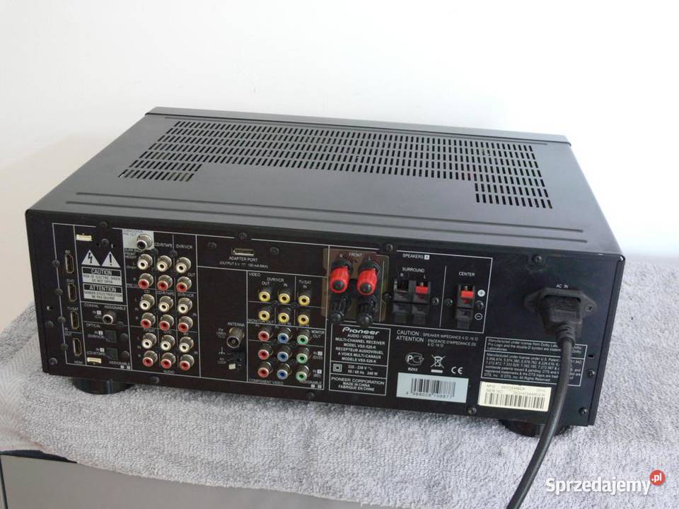 Amplituner Pioneer VSX520K RDS HDMi WYSYŁKA Audio Jasło