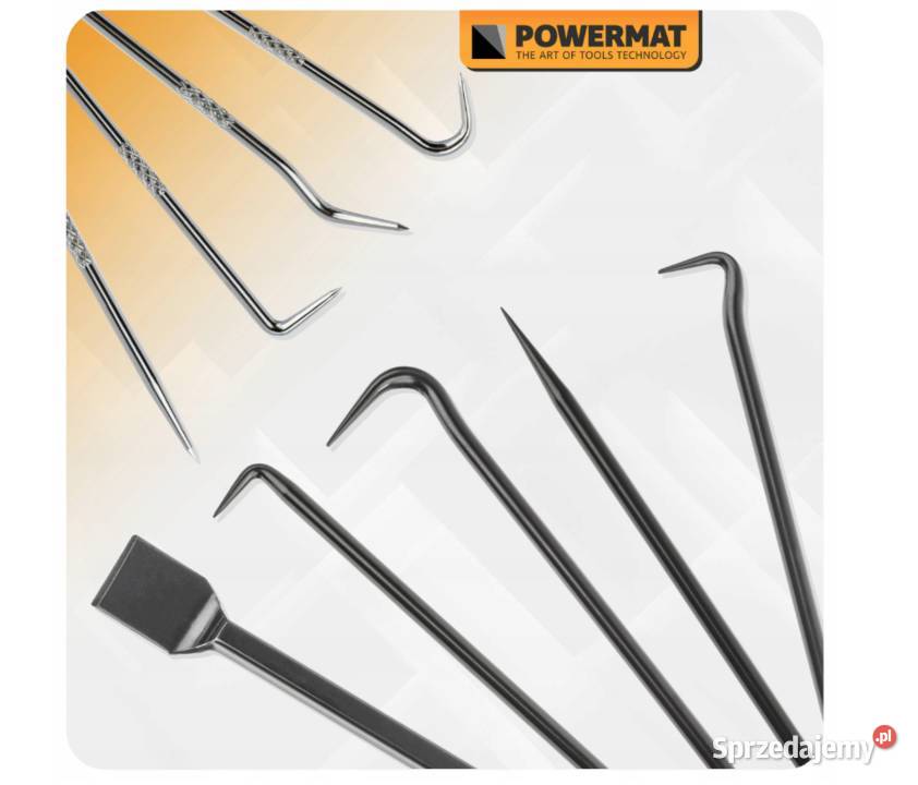 zestaw haczyków z rękojeścią 9el haków skrobaków Katowice