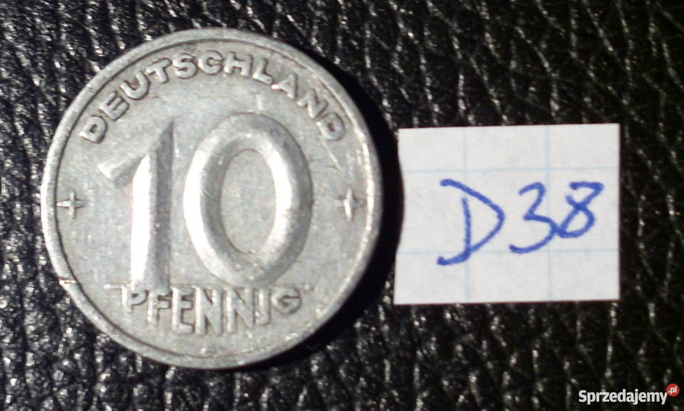NIEMCY 10 Pfennig 1948 Numizmatyka Kraków