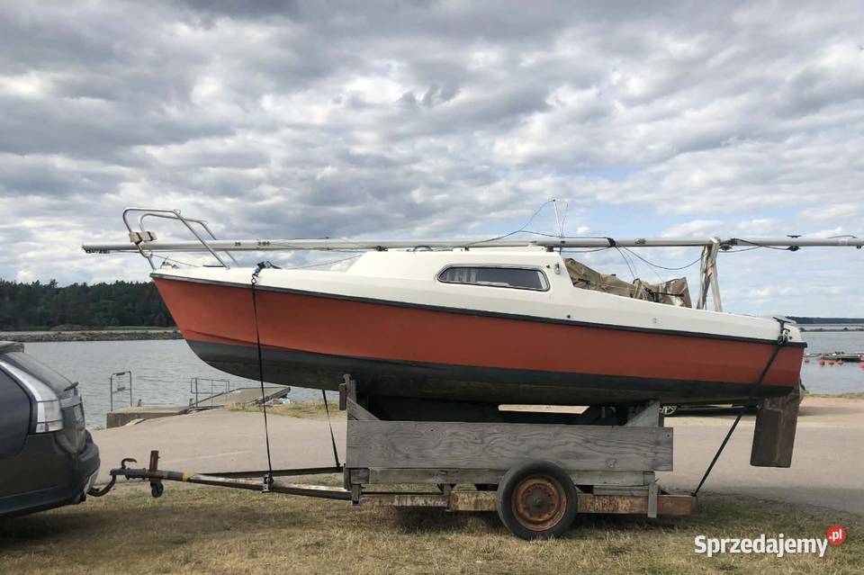 Jacht żaglowy 5 m Żeglarstwo Żeglarstwo sprzedam