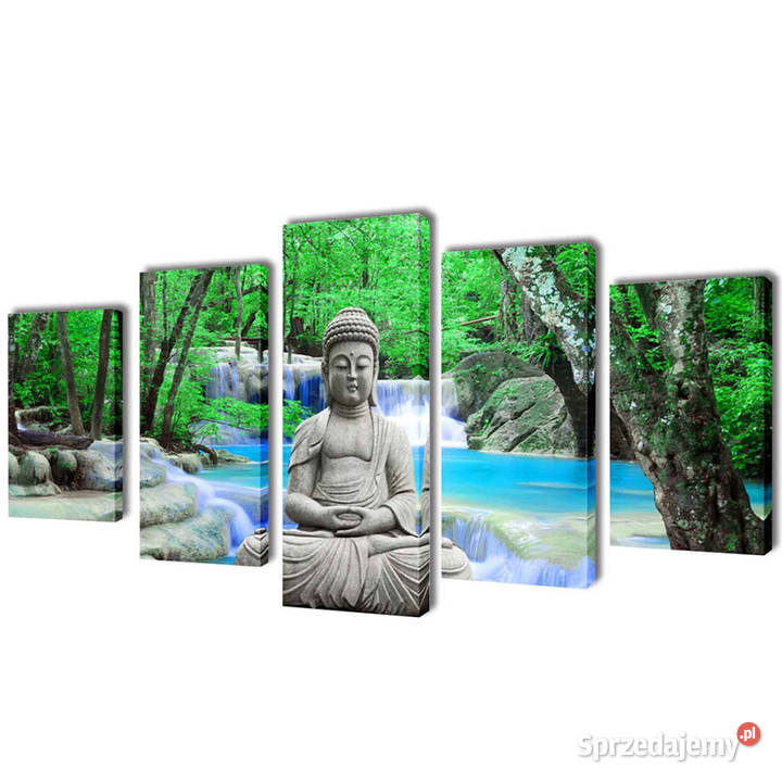Zestaw obrazów Canvas 200 x 100 Budda WM241589 mazowieckie Warszawa