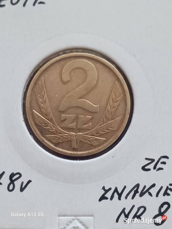 2 złote 1978 r ze znakiem mennicy8 najniższy Numizmatyka Konin