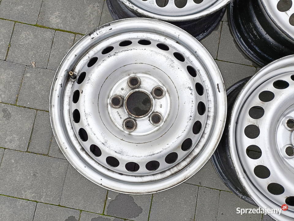 4 Felgi Stalowe Do VW T5 T6 65JX16 5X120 ET51 Samochodowe