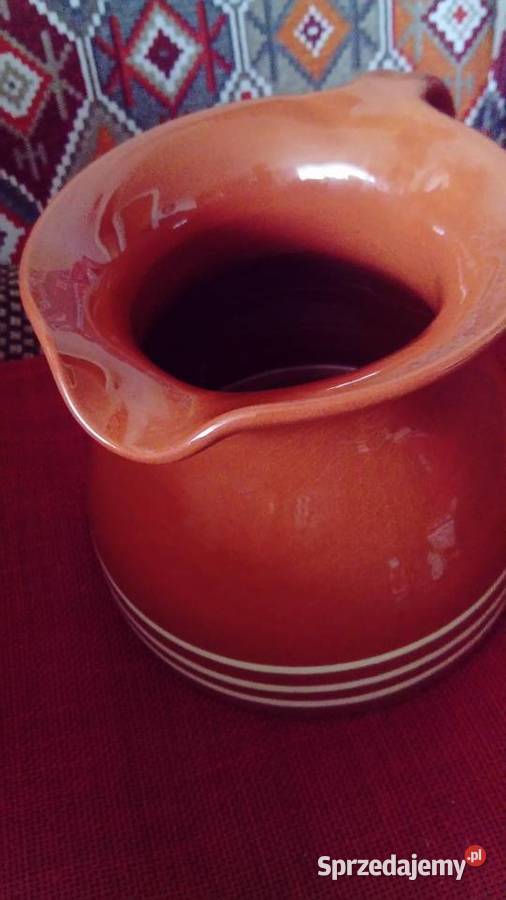 Piękny brązowy dzban Warszawa