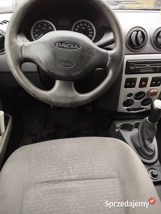 Dacia Logan 16 16v benzyna 7 osob klima faktury