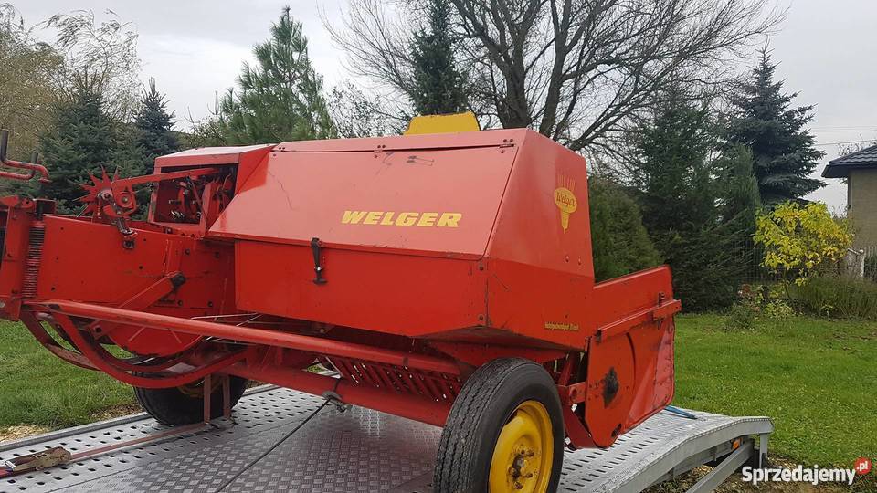 Prasa Kostkująca Welger AP 41 sprowadzona z Jędrzejów