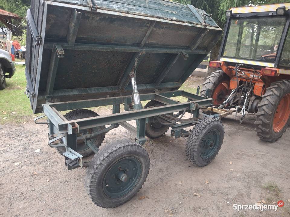 Przyczepka Multicar minitraktorek 3stronny kiper lubuskie Krosno Odrzańskie