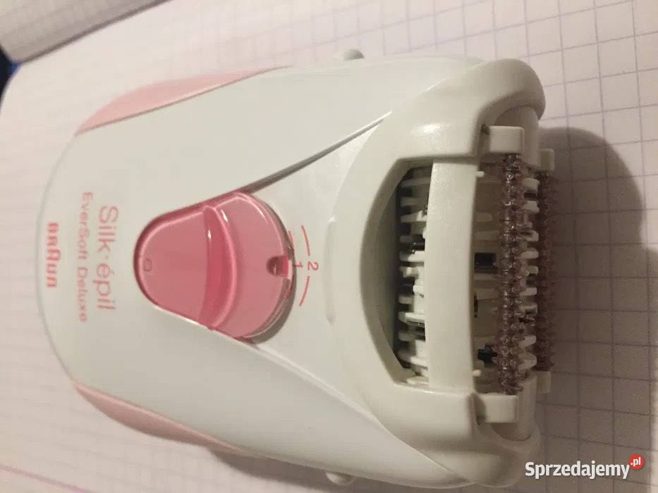 Łagodny depilator Braun Silk pil Ever Soft Delux Kraków sprzedam