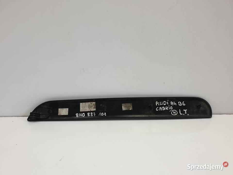 Audi A4 B6 Cabrio TYLNA LEWA LISTWA Ozdobna Rudka