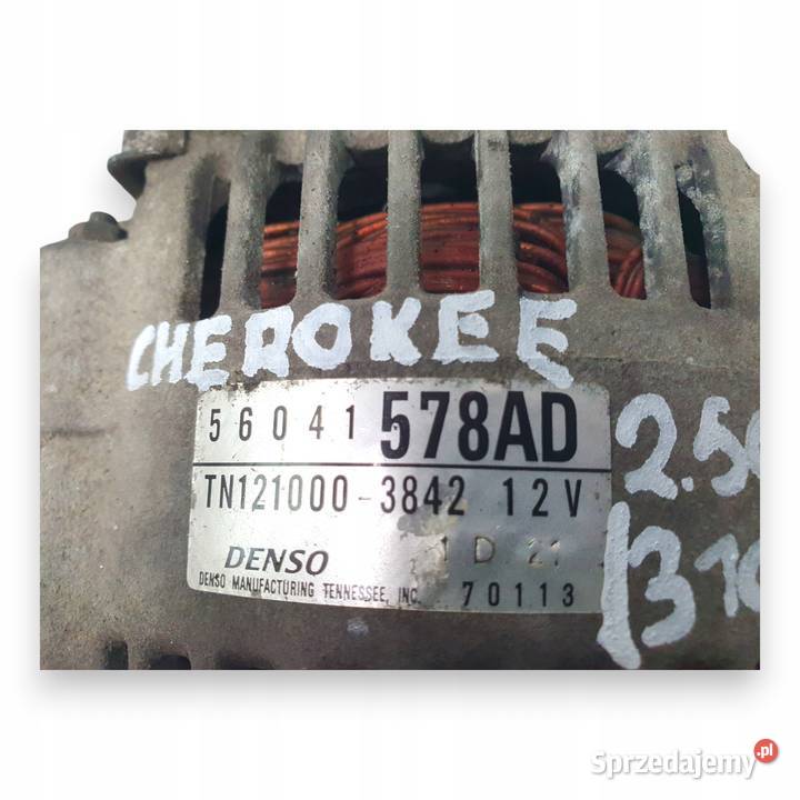 ALTERNATOR Jeep Cherokee KJ 25 CRD 56041578AD Chełm