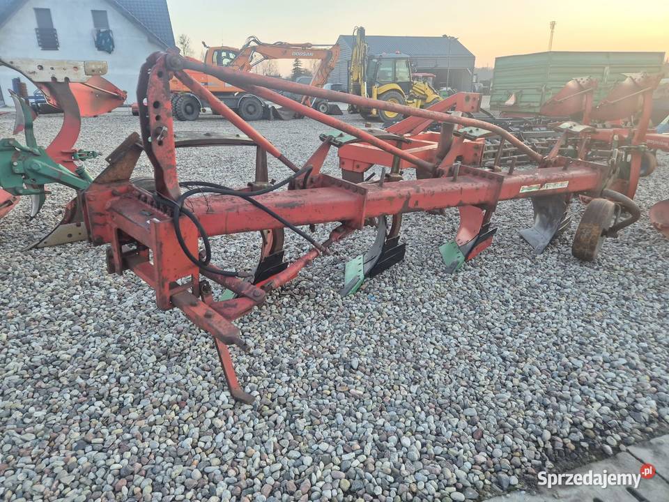 Pług kverneland 4skiby resor kwadrat rama Nowa Karczma