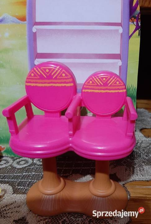 Lalka Enchantimals Lacey Lion z salonem i Zabrzeg