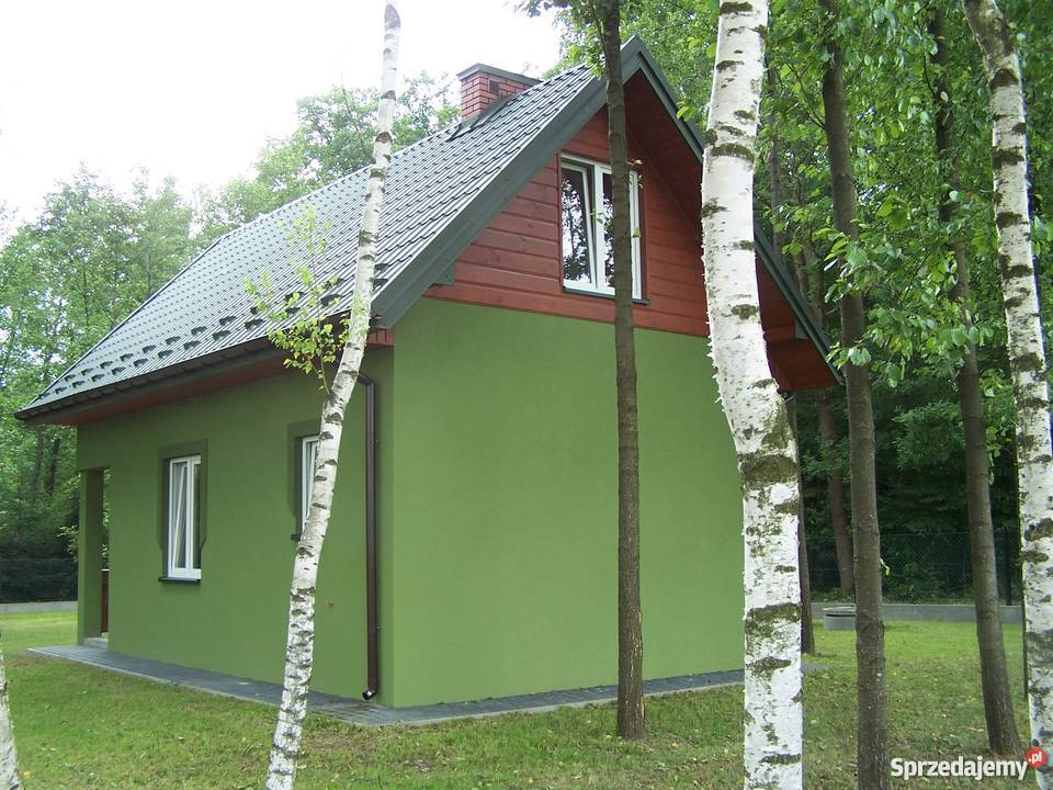 CAŁOROCZNY DOMEK LETNISKOWY ogródek Podlesie
