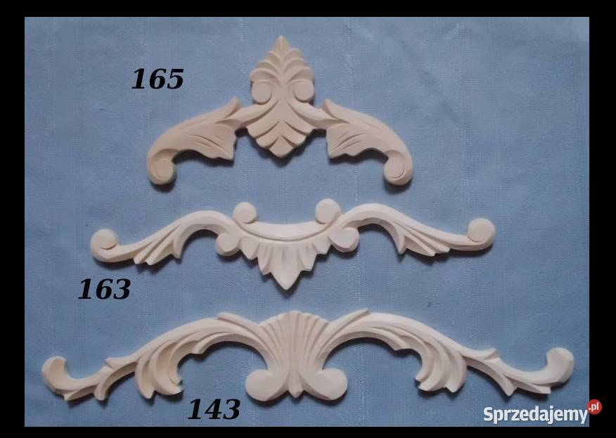 RZEŻBA MEBLOWA 163 27cm Pozostałe Jastrzębie-Zdrój