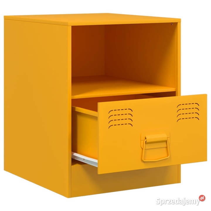 Szafka nocna musztardowa 345x39x44 stal WM841757 Warszawa sprzedam