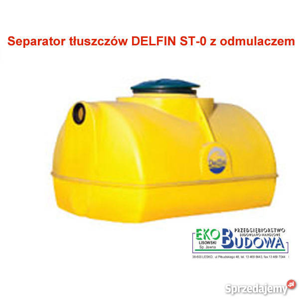 Separator tłuszczów DELFIN ST-0 1.5/200 z odmulaczem