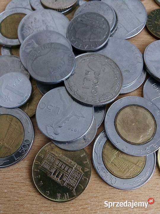 WŁOCHY45 MONETRÓŻNE ROCZNIKI I STANY Legionowo