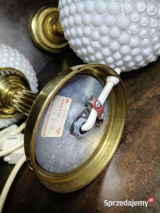 Lampy 2 Slken Leuchten lata 60 vintage