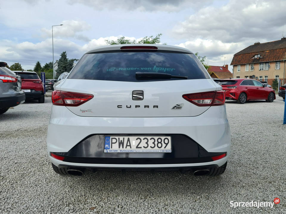 Seat Leon CUPRA 20 265 DSG Navi 2xPDC Full Led ESP Wągrowiec