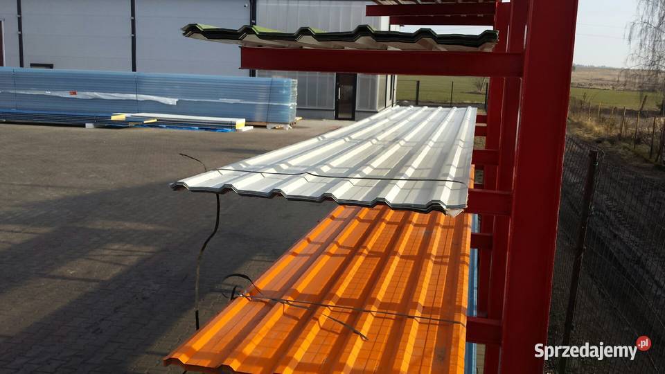 Blacha trapezowa II gatunku T18 12 PLN na wymiar Materiały budowlane Bydgoszcz