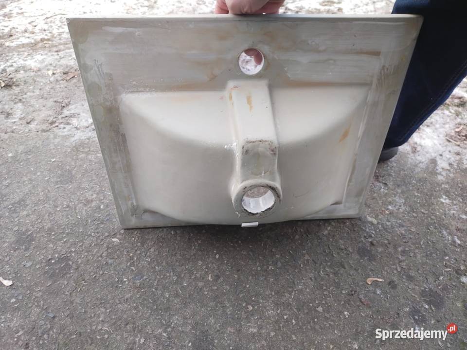 Umywalka biała nablatowa 50 Kraków Wykończenie