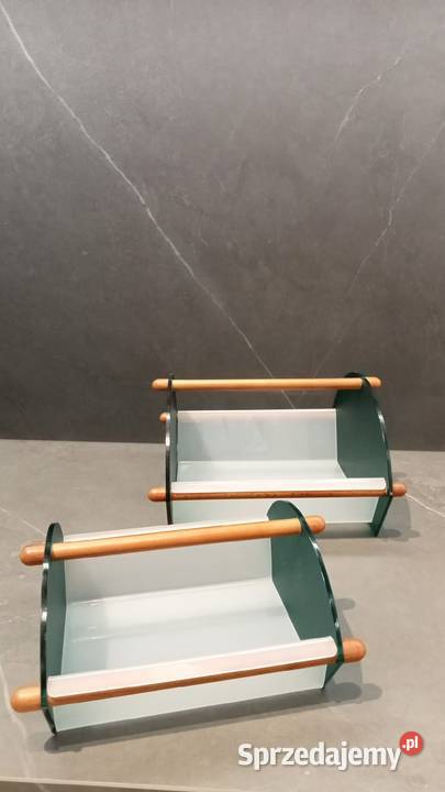 70włoskie paterki serwetniki Biesse design zielony Lublin sprzedam