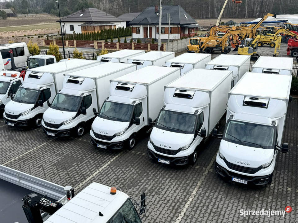 Iveco Daily 35S16 V 2023r CHŁODNIA 2929 8Palet ESP Widełki