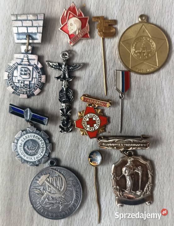 Odznaka Order Medal PRL Honorowy Dawca Krwi Kolekcje sprzedam