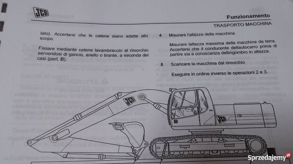 Instrukcja JCB JS330 Szamotuły