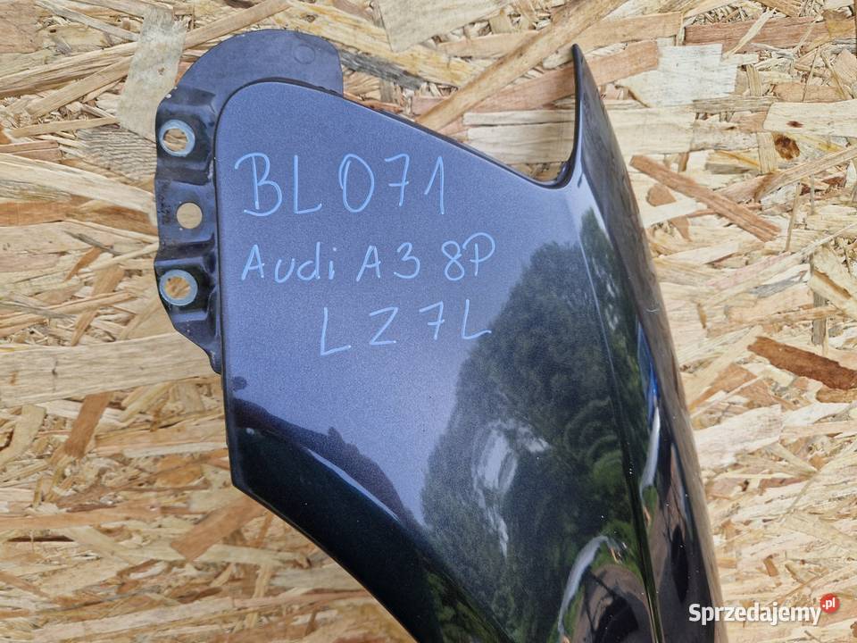AUDI A3 8PBŁOTNIK PRZÓD PRZEDNI LEWY LZ7L wielkopolskie sprzedam